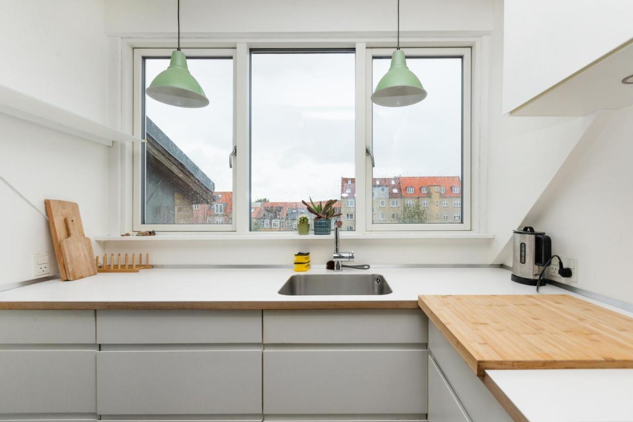 Come Stay In Penthouse With Room For 2-People Århus Dış mekan fotoğraf